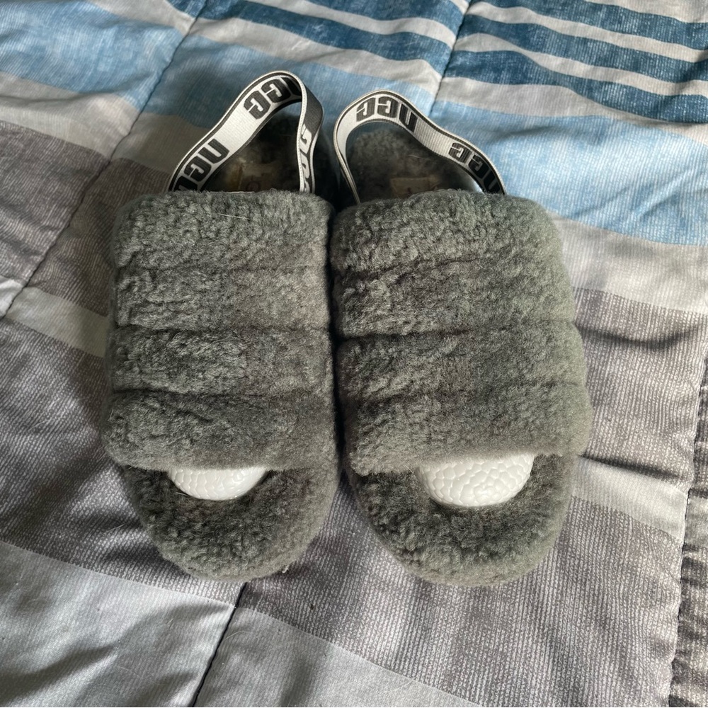 UGG Fluff Yeah Platform Slippers